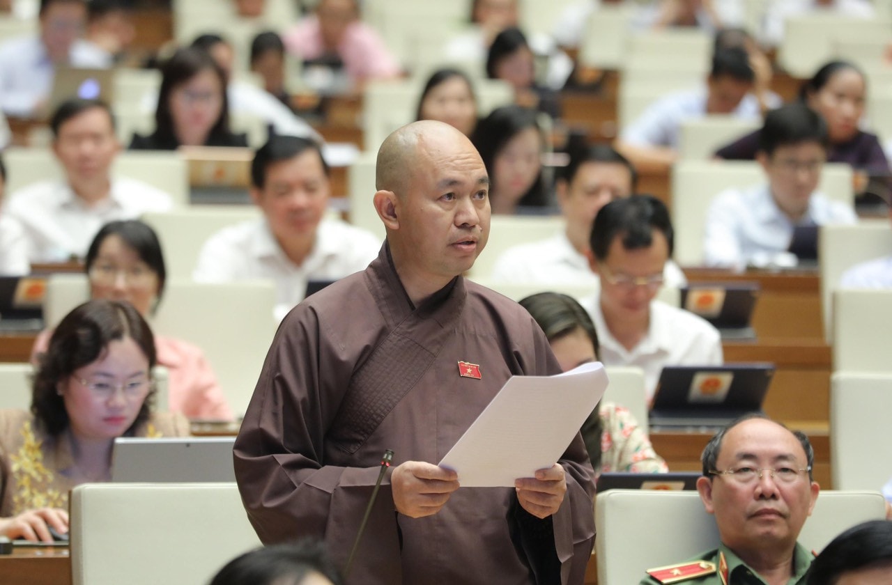 Đại biểu Quốc hội Thượng tọa Thích Đức Thiện (Điện Biên): Tôn giáo đồng hành cùng dân tộc trong mọi hoàn cảnh lịch sử -0