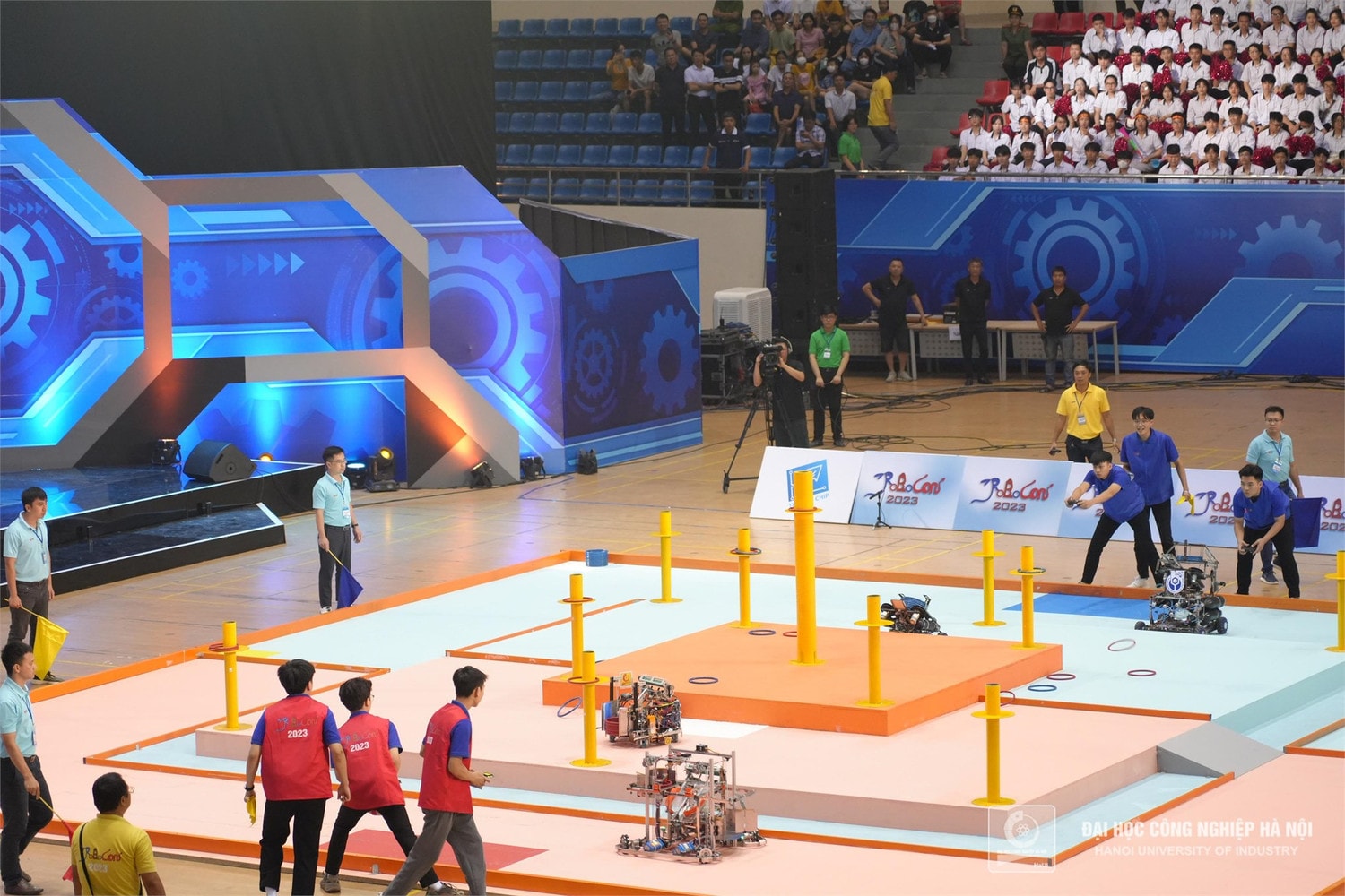 Trường Đại học Công nghiệp Hà Nội vô địch cuộc thi Robocon Việt Nam 2023 -0