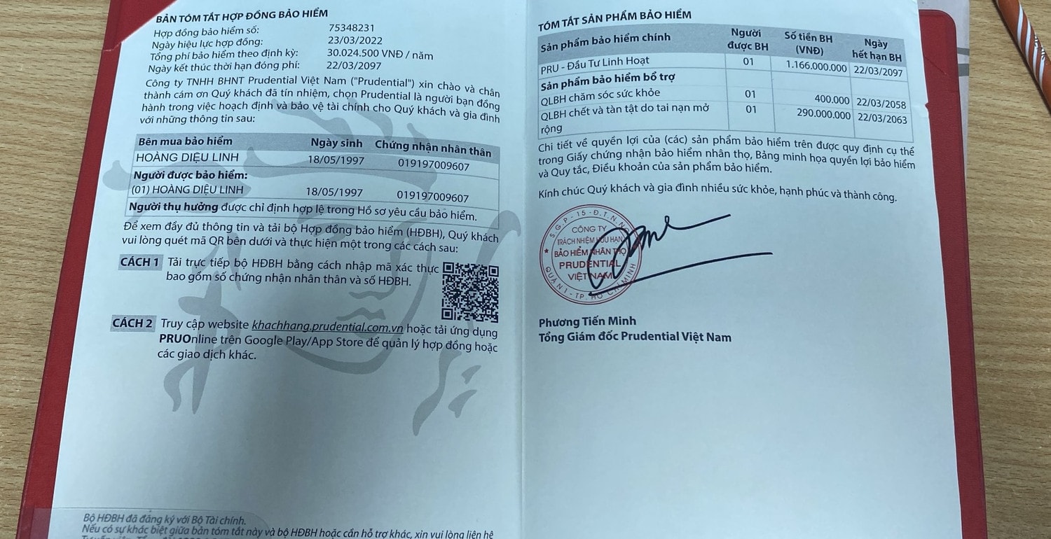 Đến ngân hàng MSB, sau nghe tư vấn, khách hàng “mua nhầm” bảo hiểm Prudential -0