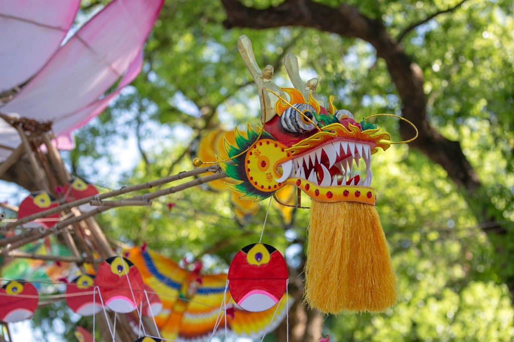 Lễ hội nhằm quảng bá và bảo tồn nghệ thuật làm diều - thả diều - Ảnh: thuathienhue.gov.vn