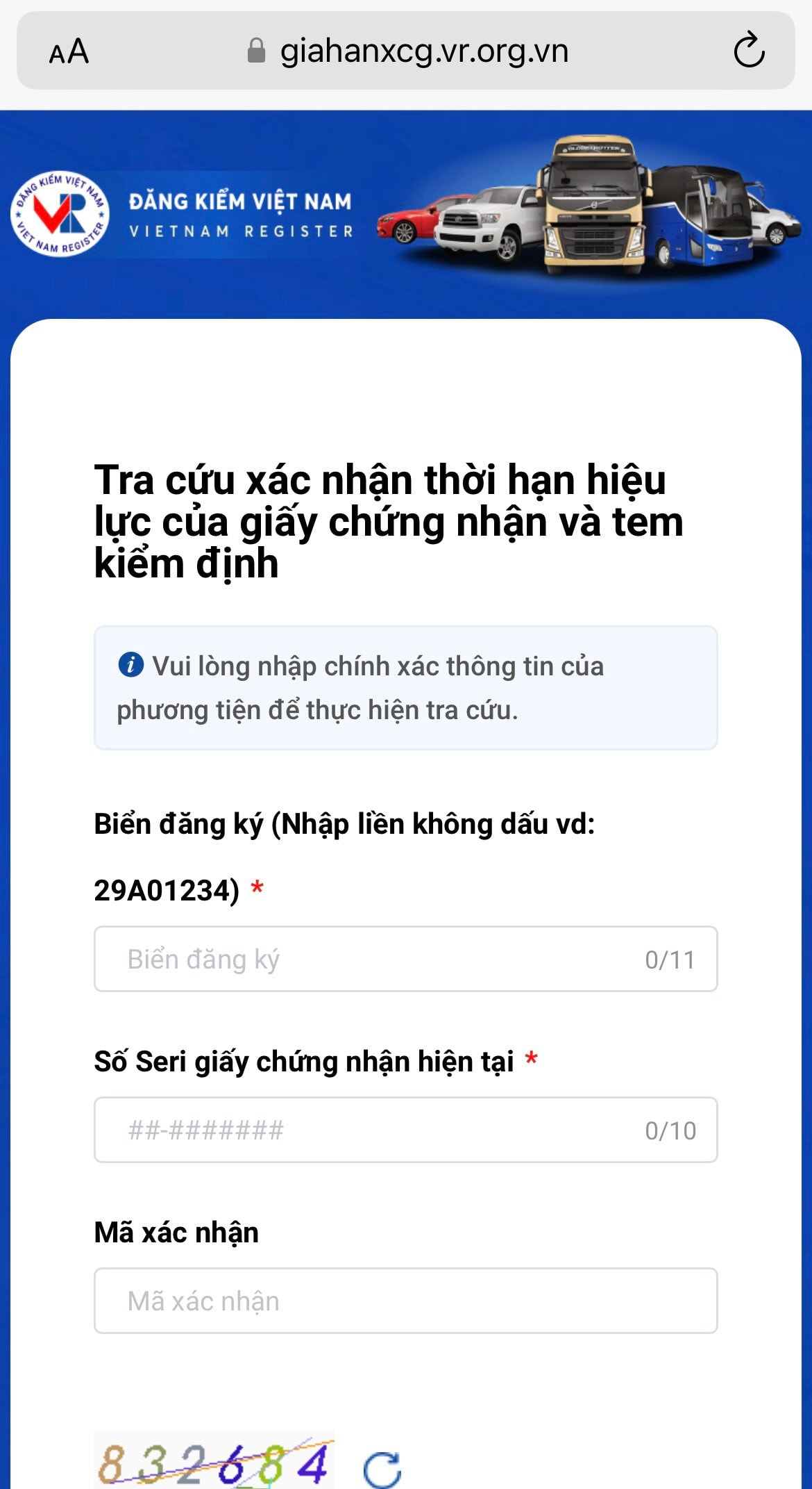 chủ xe chỉ nên tra cứu khi phương tiện gần hết hạn kiểm định -0