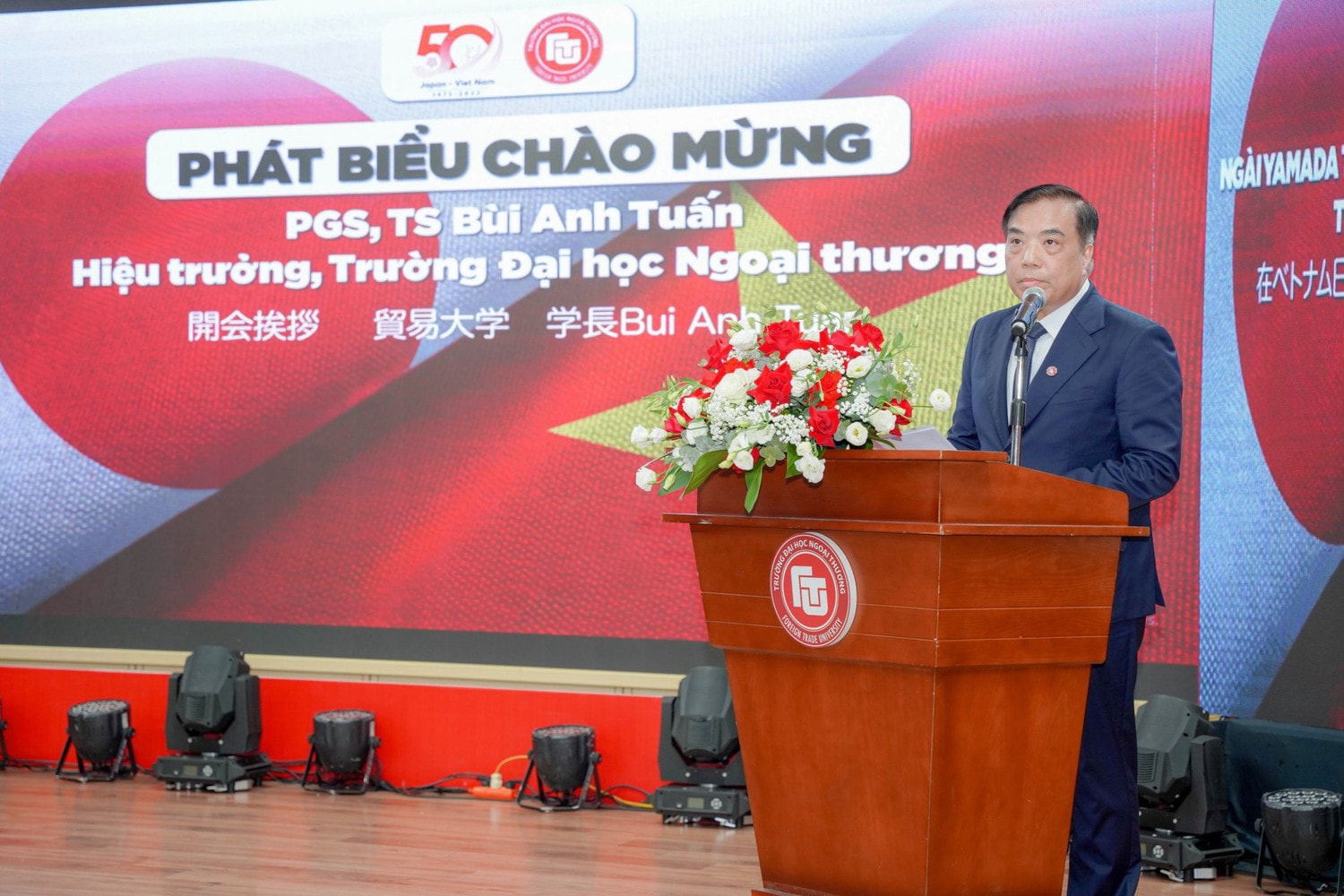 Đại sứ Nhật Bản tại Việt Nam tới thăm Trường Đại học Ngoại thương -0