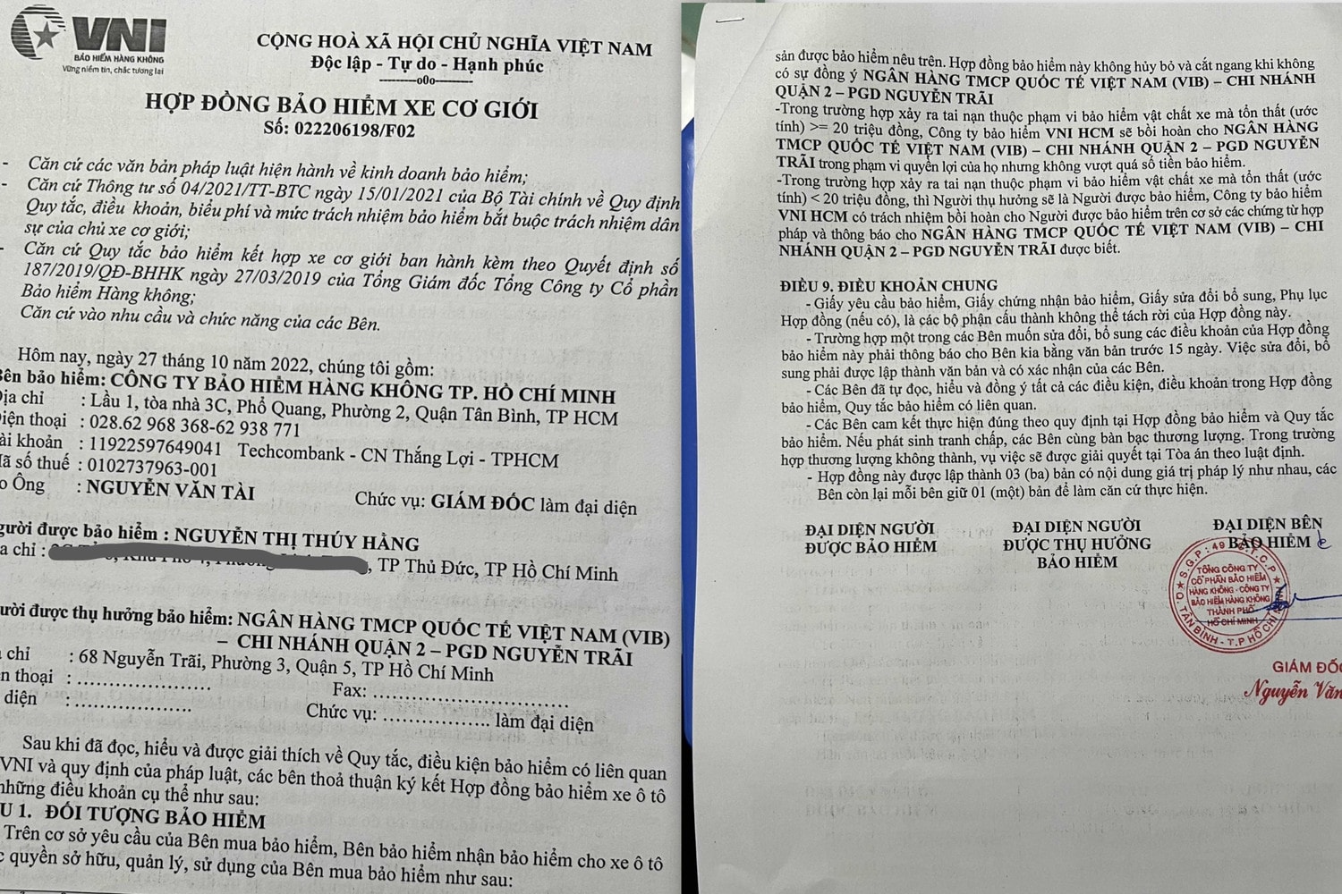 Công ty Bảo hiểm Hàng không TP. Hồ Chí Minh “bỏ rơi” khách hàng gặp nạn? -0