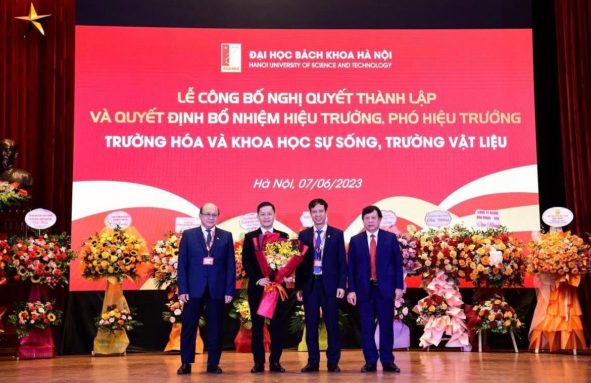 Đại học Bách khoa Hà Nội công bố thành lập thêm Trường Vật liệu và Trường Hóa - Khoa học sự sống -0