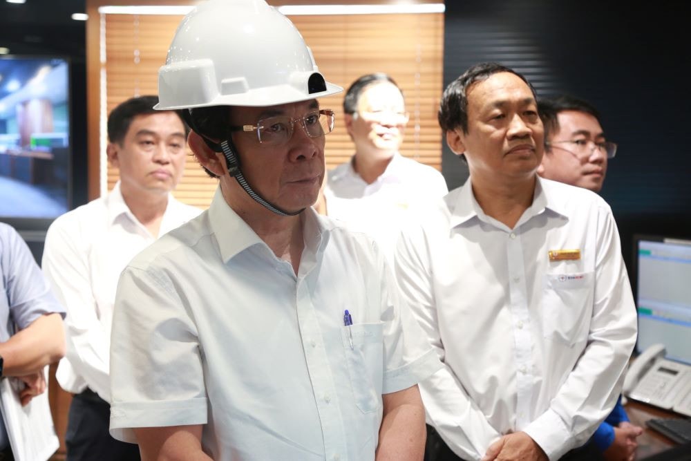 Bí thư Thành ủy TP. Hồ Chí Minh Nguyễn Văn Nên thăm, làm việc với EVNHCMC -0