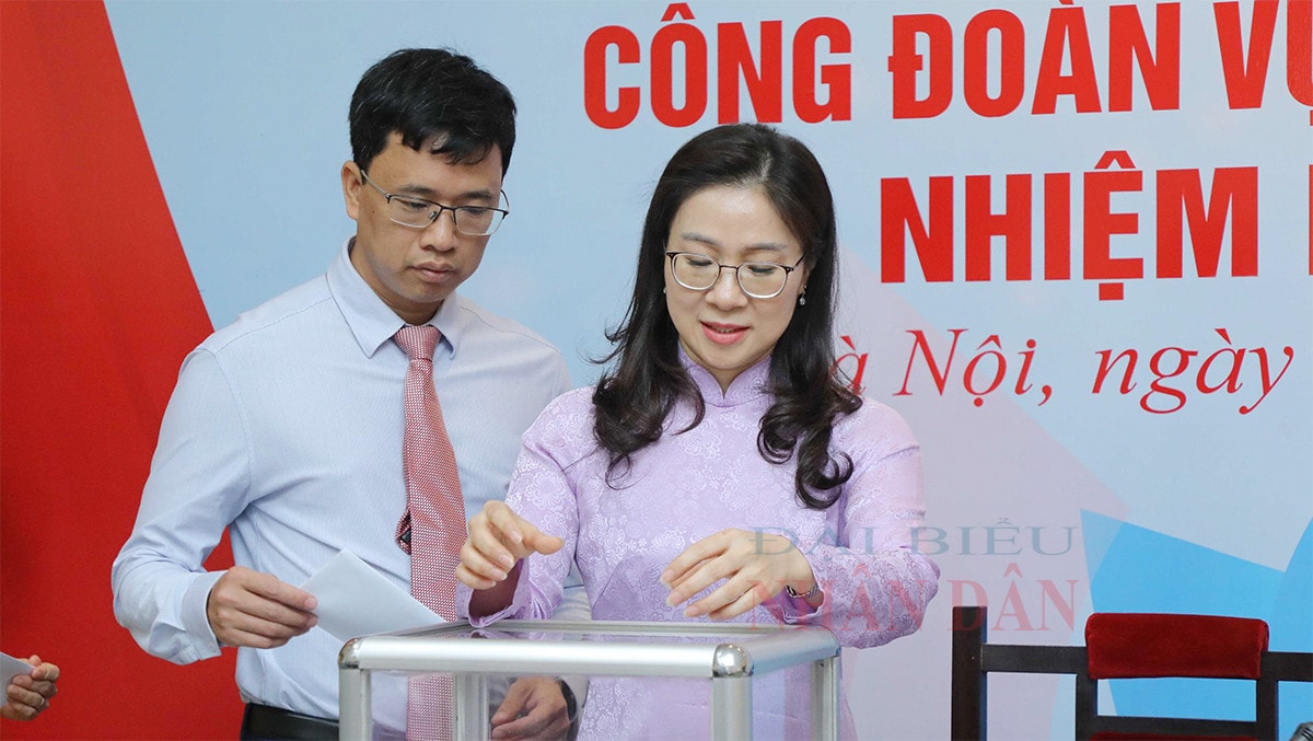 Đại hội Công đoàn Vụ Kế hoạch - Tài chính nhiệm kỳ 2023 - 2028 -1