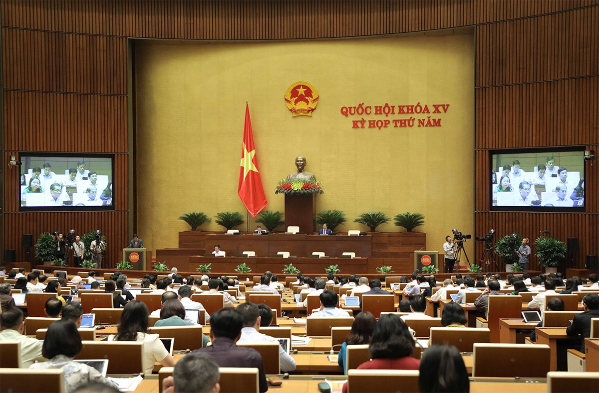 Thông qua Nghị quyết về Chương trình giám sát của Quốc hội năm 2024 -1