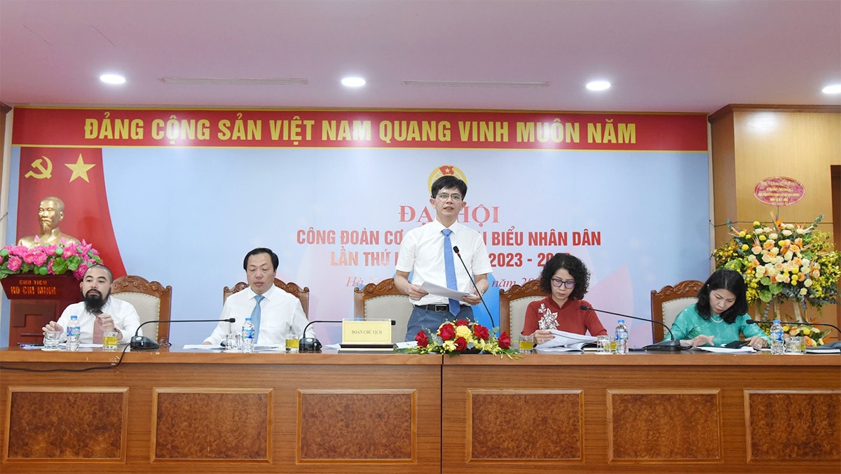 Đại hội Công đoàn cơ sở Báo Đại biểu Nhân dân nhiệm kỳ 2023 - 2028 -0