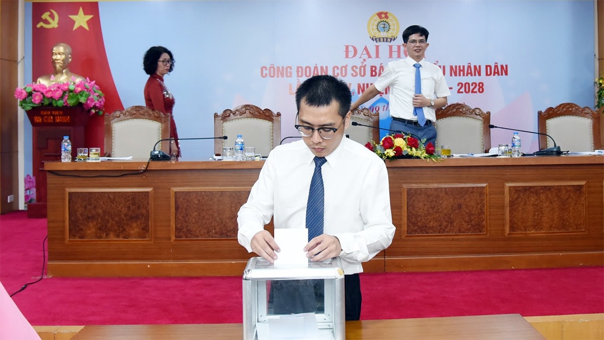 Đại hội Công đoàn cơ sở Báo Đại biểu Nhân dân nhiệm kỳ 2023 - 2028