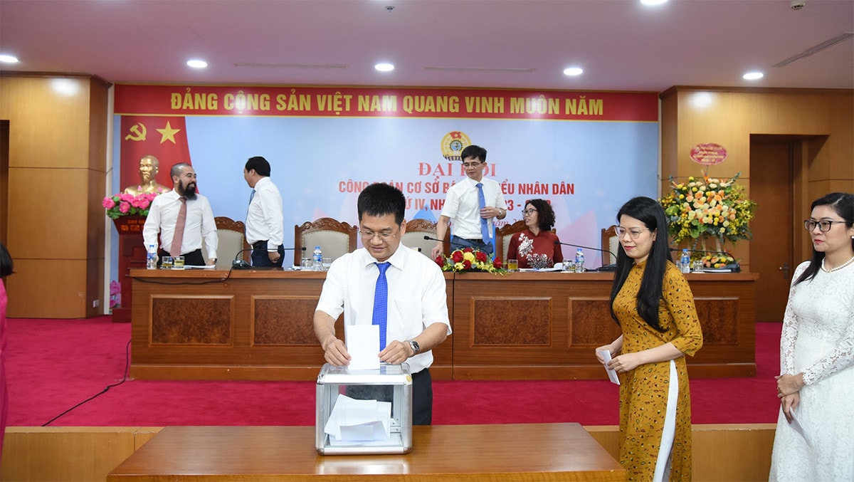 Đại hội Công đoàn cơ sở Báo Đại biểu Nhân dân nhiệm kỳ 2023 - 2028
