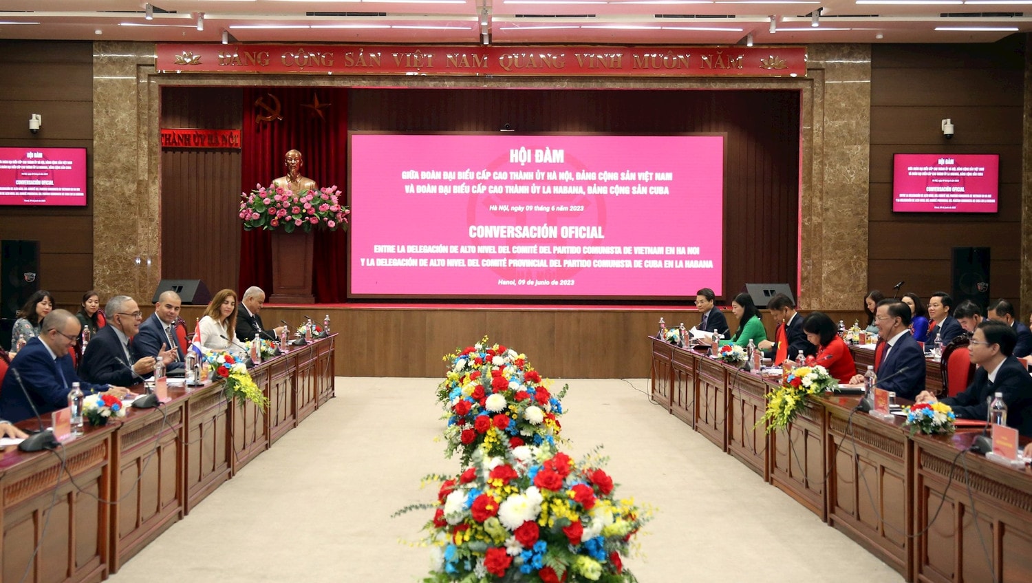 Thắt chặt hơn nữa quan hệ hữu nghị truyền thống, đoàn kết đặc biệt Hà Nội - La Habana (Cuba) -0