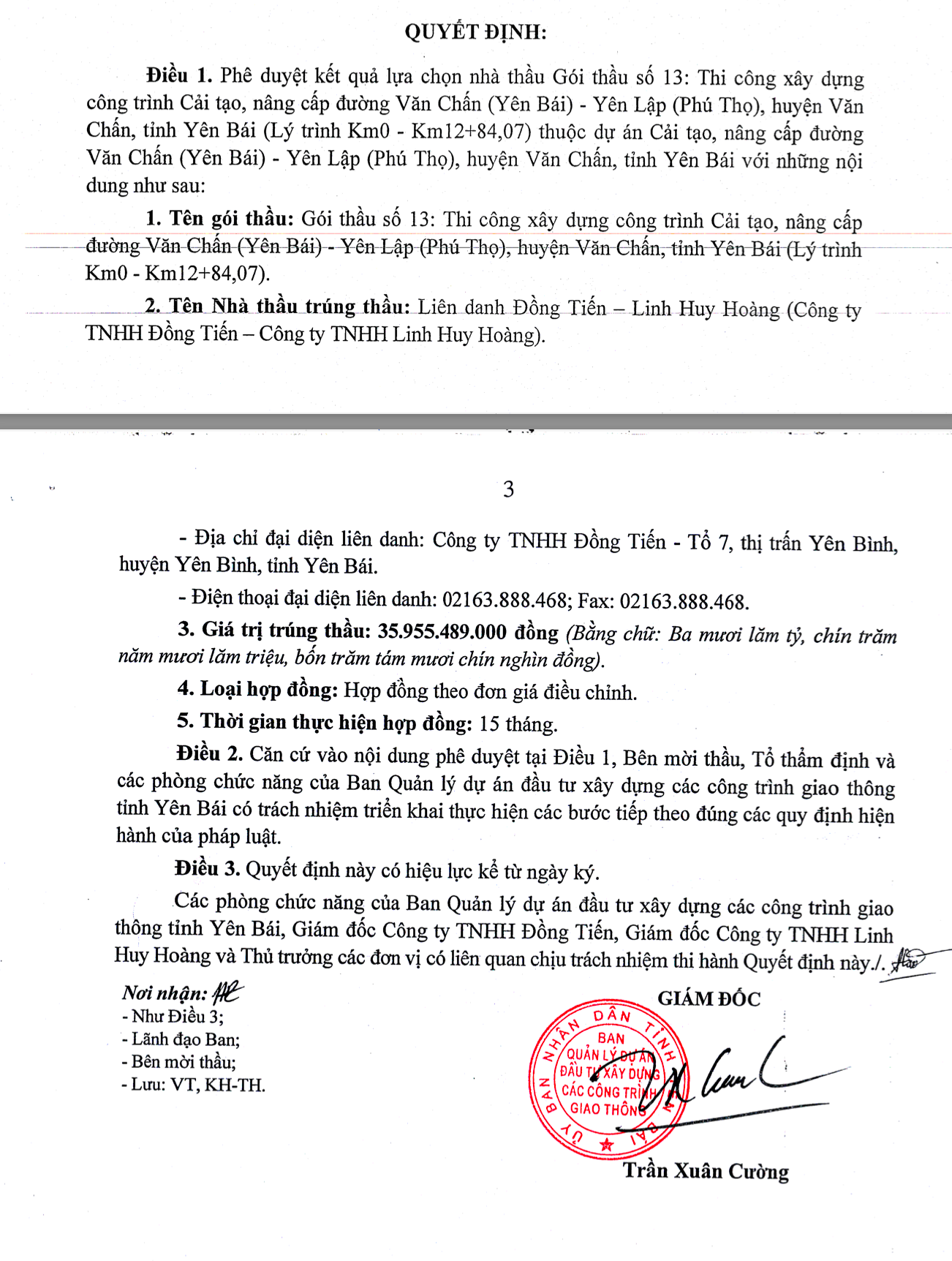 Yên Bái: Doanh nghiệp xây dựng liên tiếp trúng thầu 
