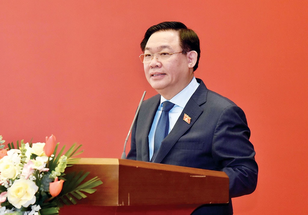 Chủ tịch Quốc hội Vương Đình Huệ: Báo chí phải luôn là vũ khí sắc bén của Đảng, diễn đàn rộng lớn, mạnh mẽ của Nhân dân -0