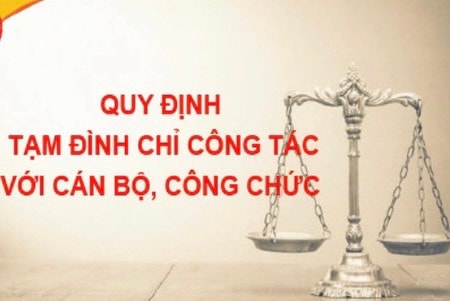 Quy định của pháp luật về tạm đình chỉ công tác, tạm thời chuyển vị trí công tác khác với người có chức vụ, quyền hạn -0