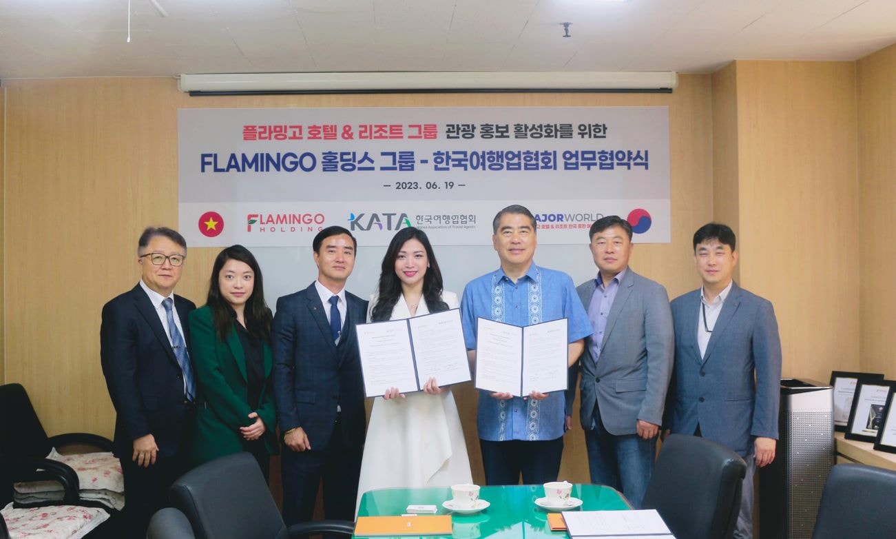 Tập đoàn Flamingo và Hiệp hội các công ty du lịch Hàn Quốc ký thoả thuận hợp tác chiến lược -0