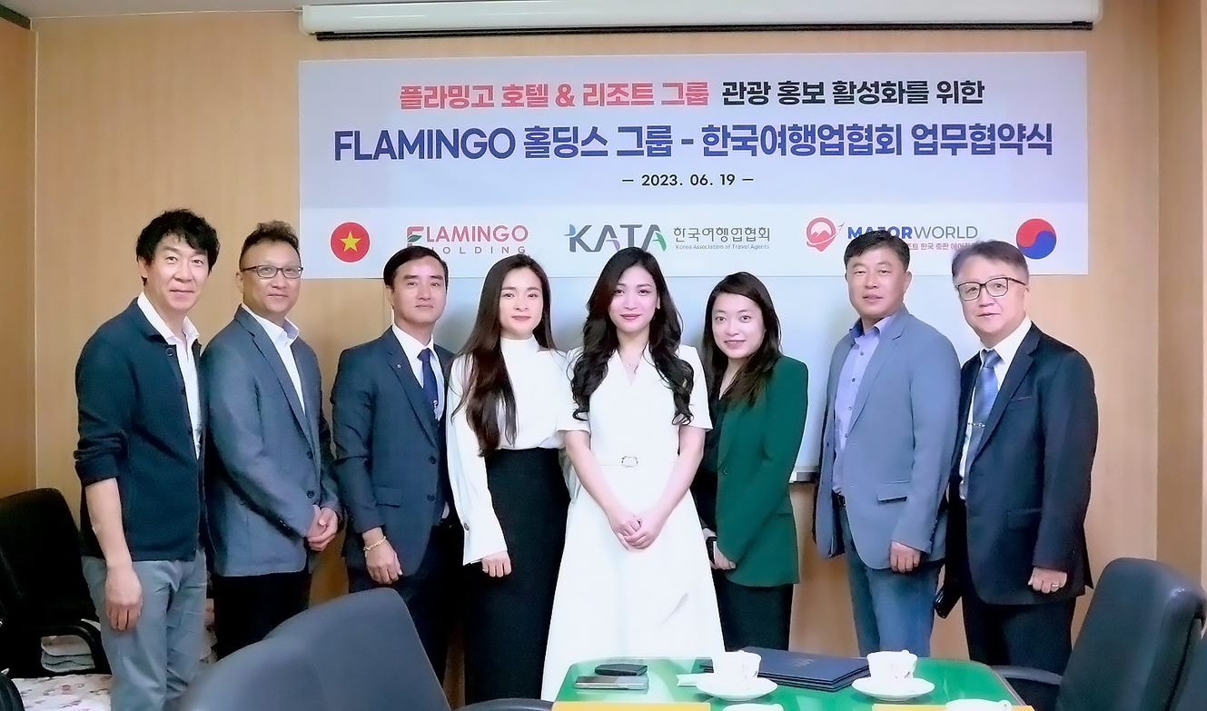 Tập đoàn Flamingo và Hiệp hội các công ty du lịch Hàn Quốc ký thoả thuận hợp tác chiến lược -2