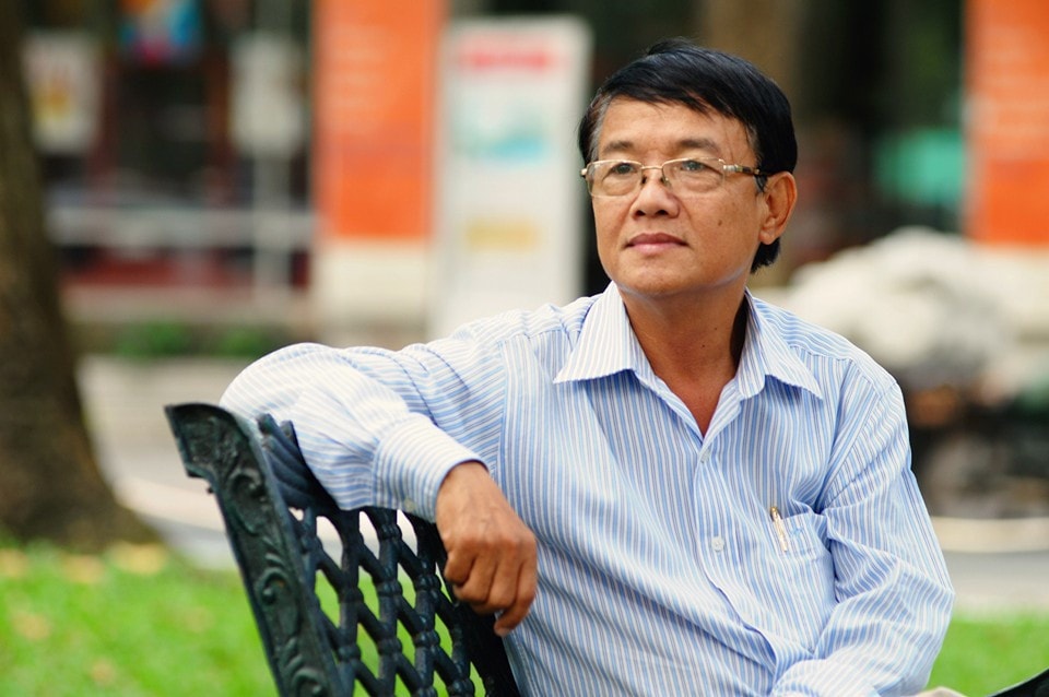 "Làm báo đã cho tôi được sống đúng cuộc đời ý nghĩa nhất, cuộc đời của người cầm bút cống hiến". Ảnh: NVCC