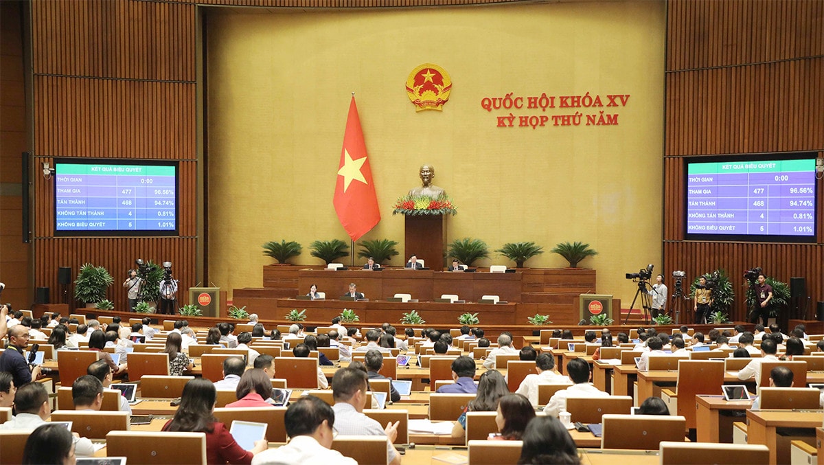Quốc hội thông qua Luật Giao dịch điện tử (sửa đổi) -0