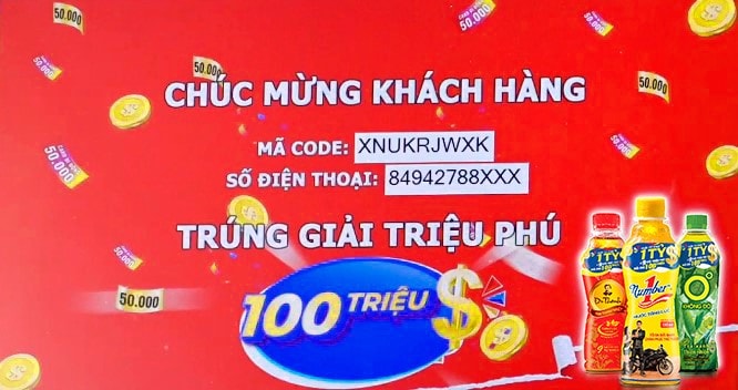Nam Định: Một công nhân trúng 100 triệu đồng nhờ giải khát với Trà Xanh Không Độ -0
