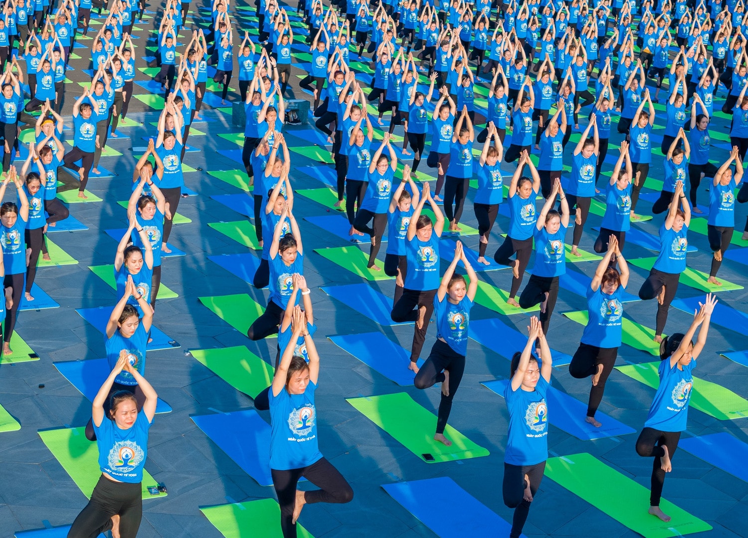 Tuyệt đẹp hình ảnh đồng diễn Yoga lan tỏa tinh thần “Hài Hòa và An Lạc” tại Phú Yên -0