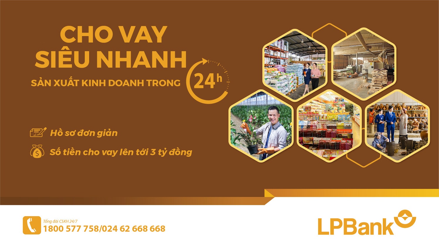 LPBank ra mắt sản phẩm vay siêu nhanh sản xuất kinh doanh trong 24h -0