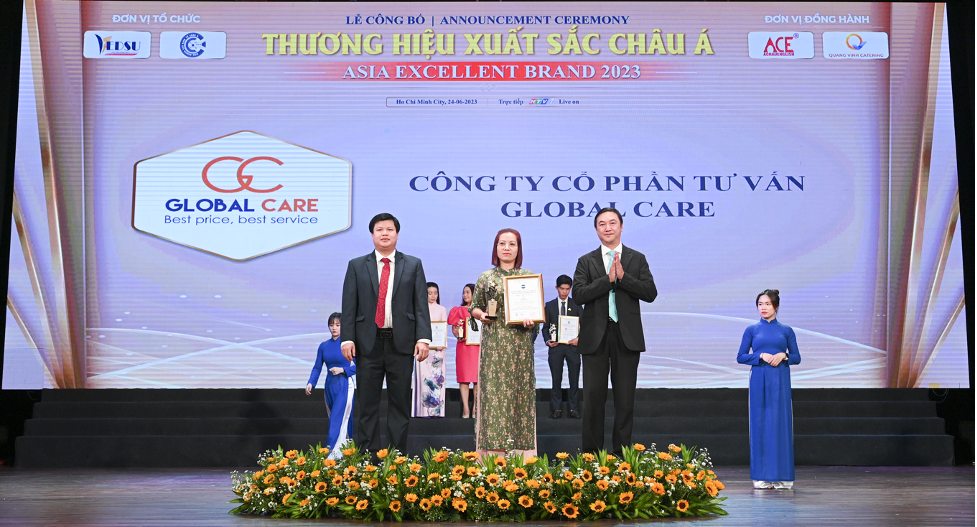 Global Care được vinh danh Top 10 – Thương hiệu chuyển đổi số xuất sắc Châu Á 2023 -0