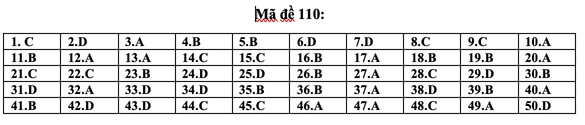 Gợi ý giải đề thi môn Toán kỳ thi tốt nghiệp THPT 2023 -0