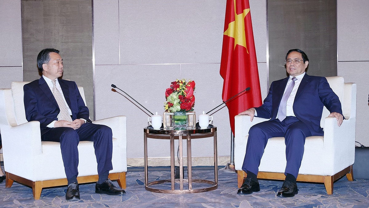 Thủ tướng Chính phủ Phạm Minh Chính gặp mặt các nhân sĩ hữu nghị Trung Quốc -0