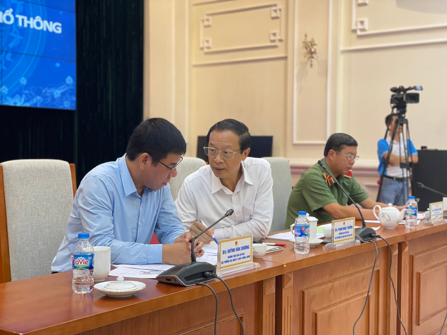 Họp báo kết thúc kỳ thi tốt nghiệp THPT 2023: Lọt đề thi không ảnh hưởng đến kết quả tổ chức kỳ thi -0