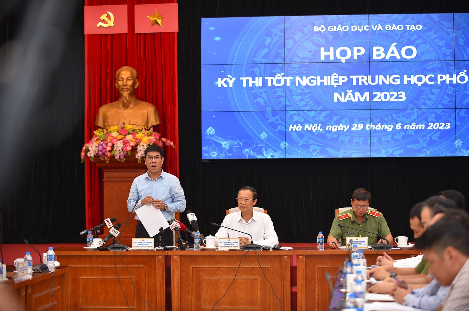 PGS Chương nhấn mạnh, vấn đề gian lận thi cử dự báo trên thế giới cũng như Việt Nam sẽ tiếp tục có những diễn biến khó lường (Ảnh: Trần Hiệp) Xảy ra 2 vụ việc “lọt đề thi” dù đã tập huấn cho cán bộ coi thi: Bộ GD-ĐT nói gì? -0
