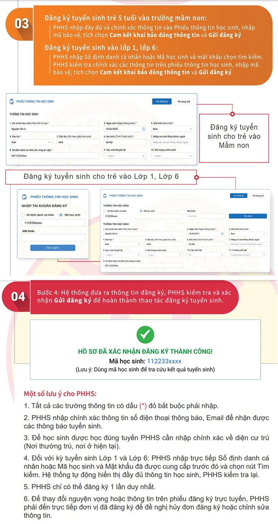Từ 1.7, Hà Nội bắt đầu tuyển sinh đầu cấp -0