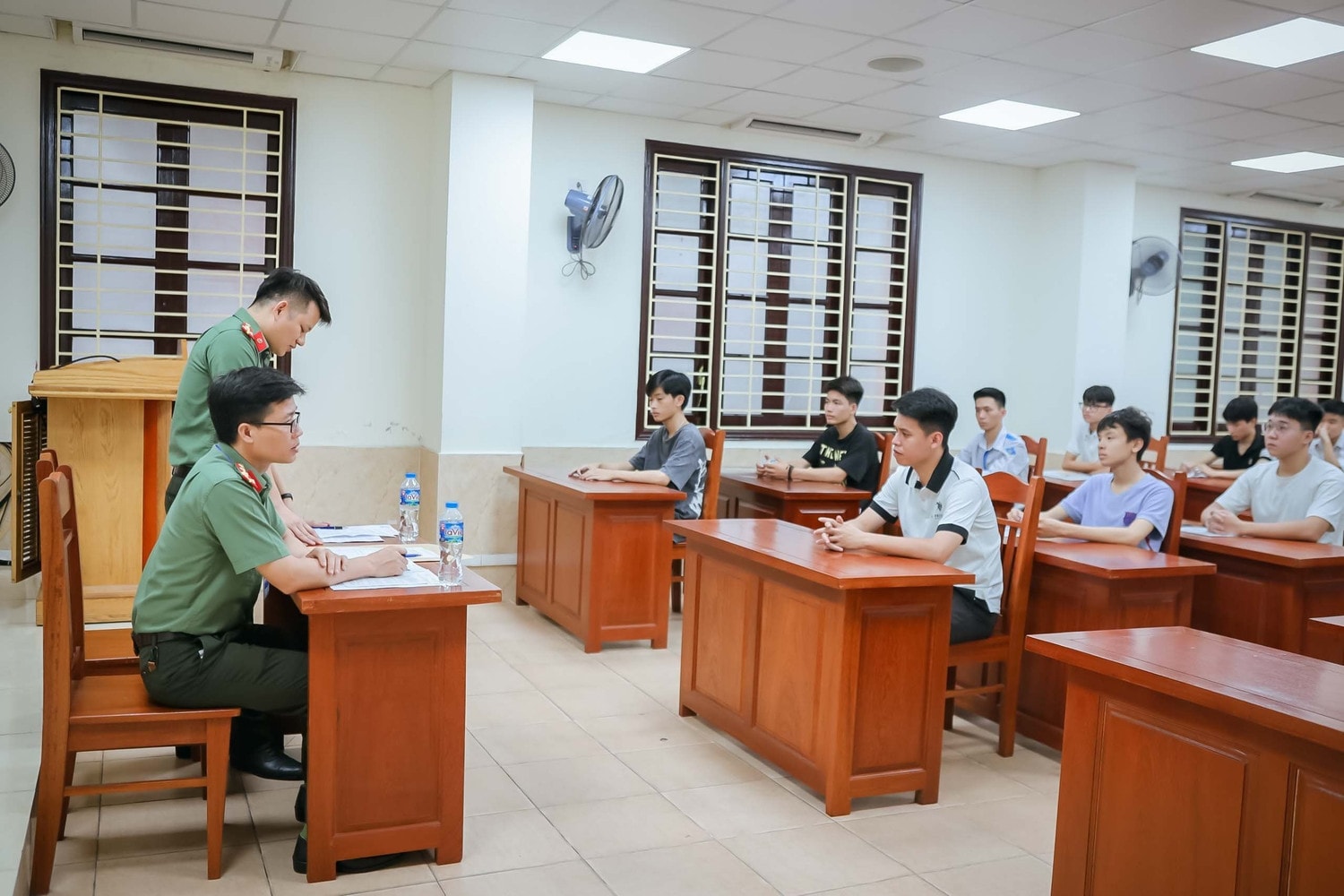 Học viện An ninh nhân dân bảo đảm các điều kiện -0