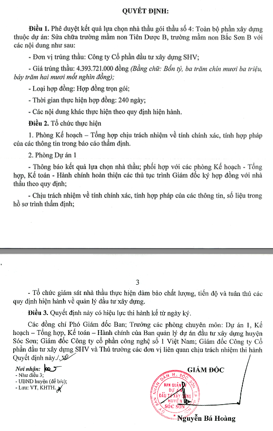 Huyện Sóc Sơn: 