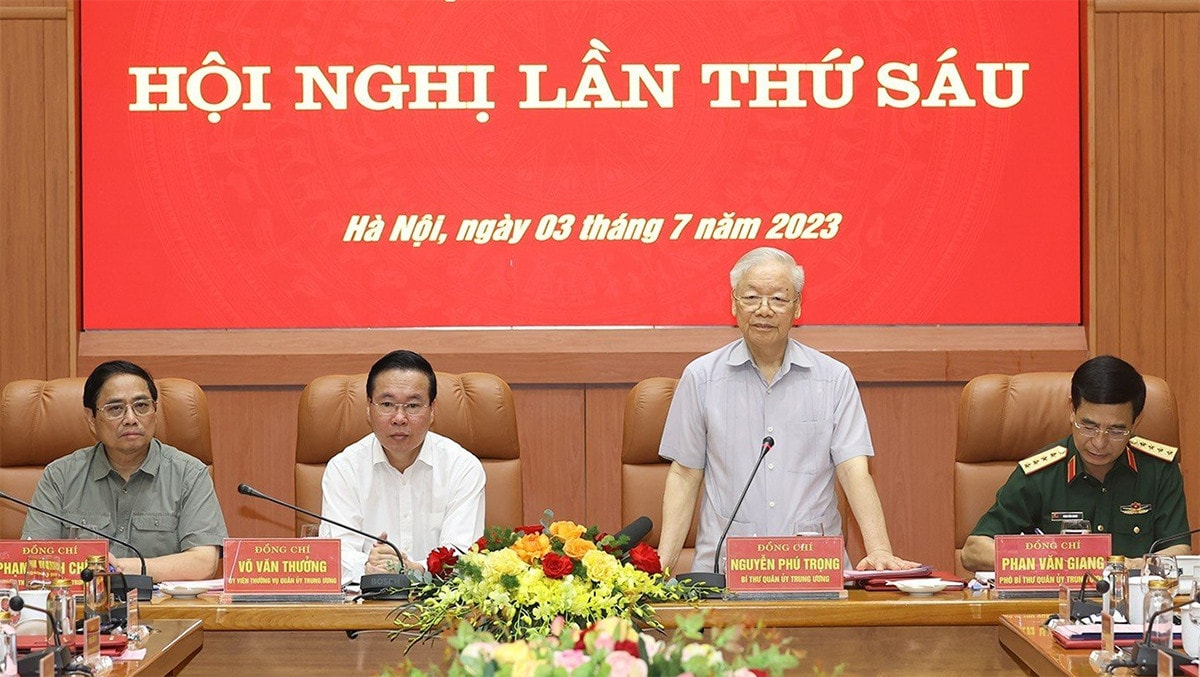 Tập trung lãnh đạo toàn quân chủ động nắm chắc tình hình, tham mưu đúng, trúng, kịp thời các giải pháp, xử lý thắng lợi các tình huống -0
