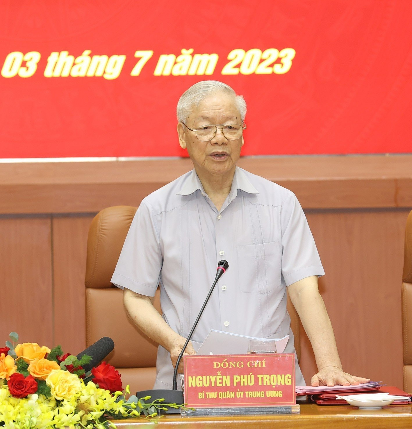Tập trung lãnh đạo toàn quân chủ động nắm chắc tình hình, tham mưu đúng, trúng, kịp thời các giải pháp, xử lý thắng lợi các tình huống -0