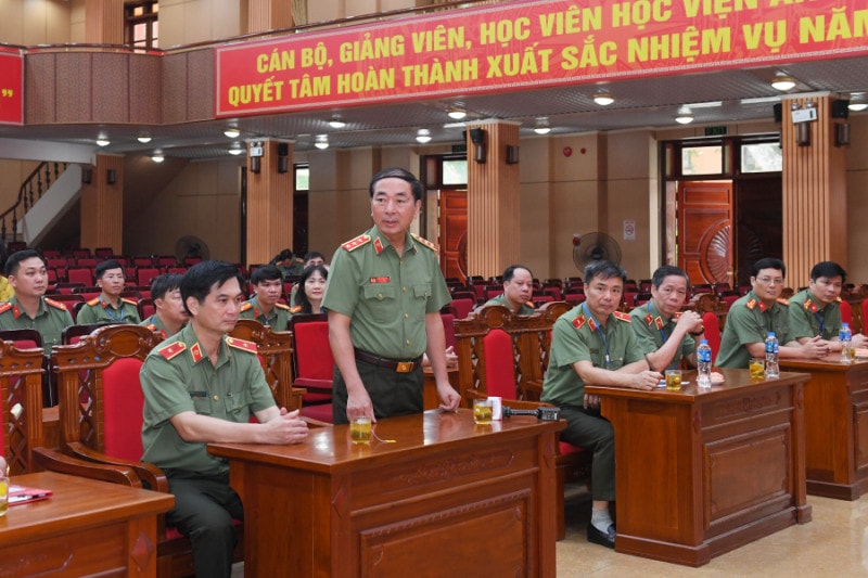 Đình chỉ 1 thí sinh vi phạm quy chế trong Kỳ thi đánh giá của Bộ Công an năm 2023 -0