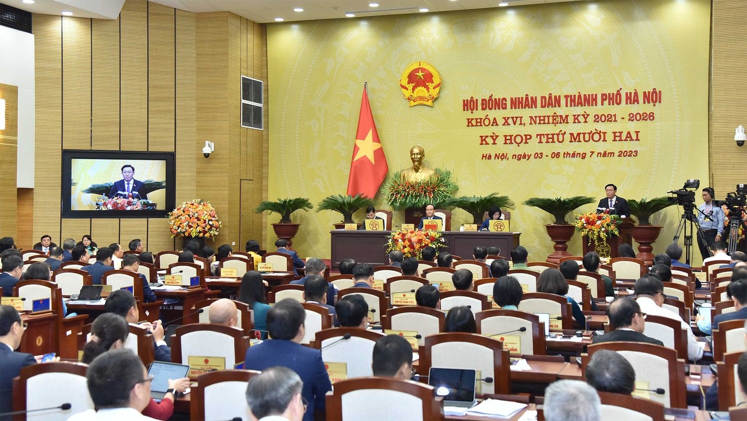 Chủ tịch Quốc hội Vương Đình Huệ: Sửa đổi Luật Thủ đô, tạo nền tảng pháp lý để Hà Nội phát triển xứng tầm -0