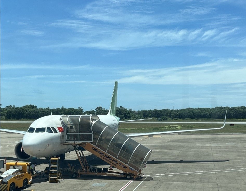 Sân bay Vinh mở cửa trở lại vào sáng nay -0