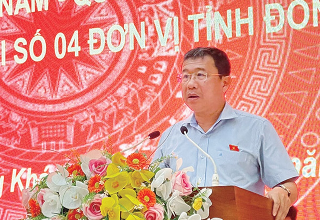 Chủ nhiệm Ủy ban Đối ngoại Vũ Hải Hà tiếp xúc cử tri tại Đồng Nai -0
