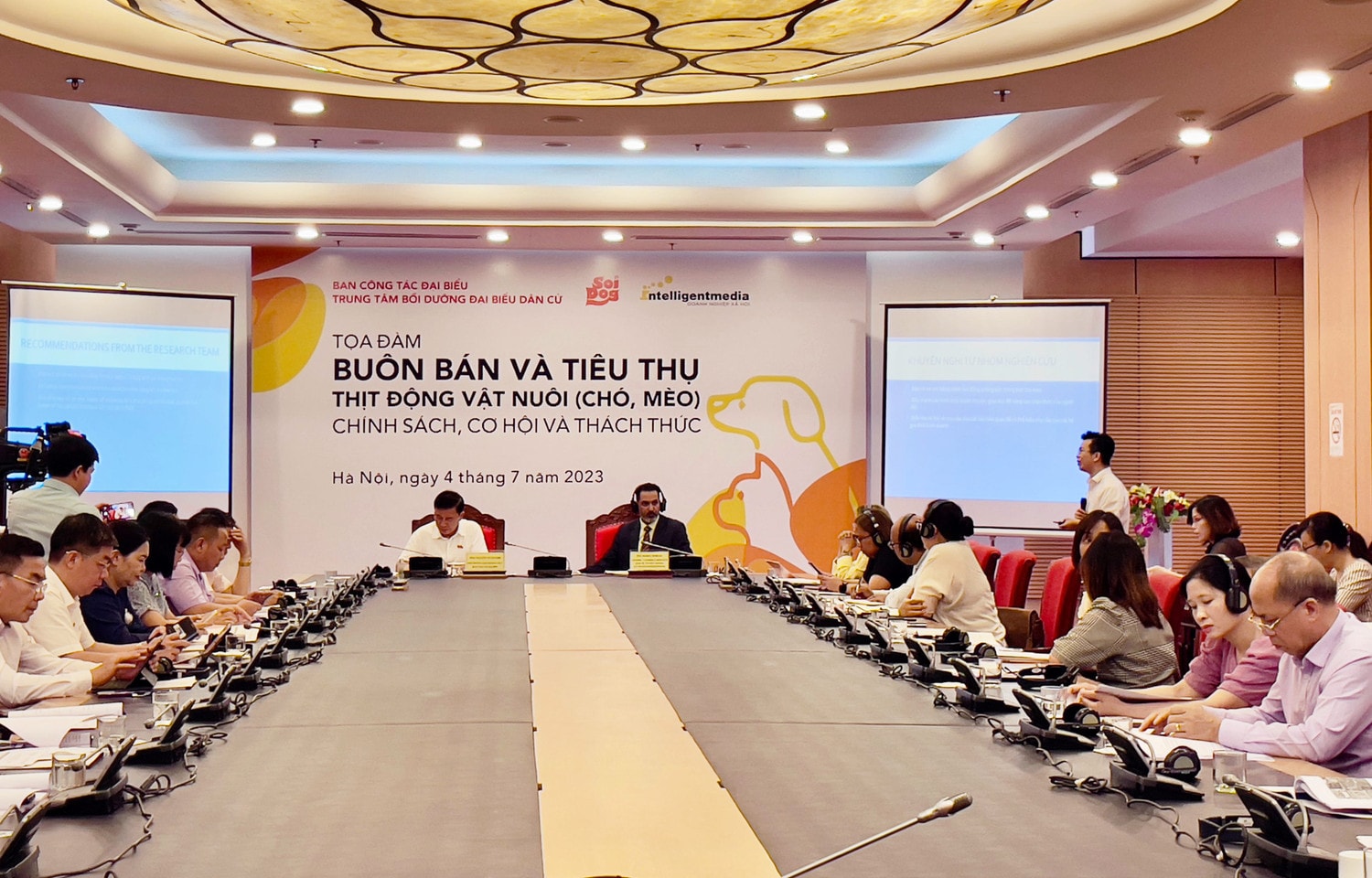 Tăng cường công tác quản lý và giám sát hoạt động buôn bán và tiêu thụ thịt động vật nuôi (chó, mèo) -0