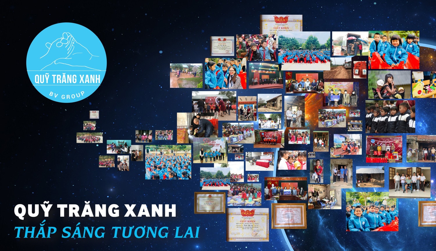 Quỹ Trăng Xanh thắp sáng tương lai học sinh nghèo vượt khó -0
