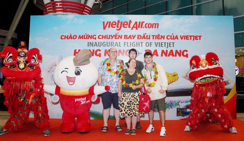Đà Nẵng bắt đầu đón các chuyến bay trực tiếp từ Hongkong -0