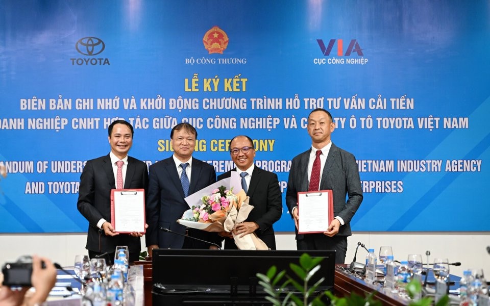 Toyota Việt Nam tiếp tục hỗ trợ, đồng hành doanh nghiệp công nghiệp hỗ trợ ô tô Việt -0