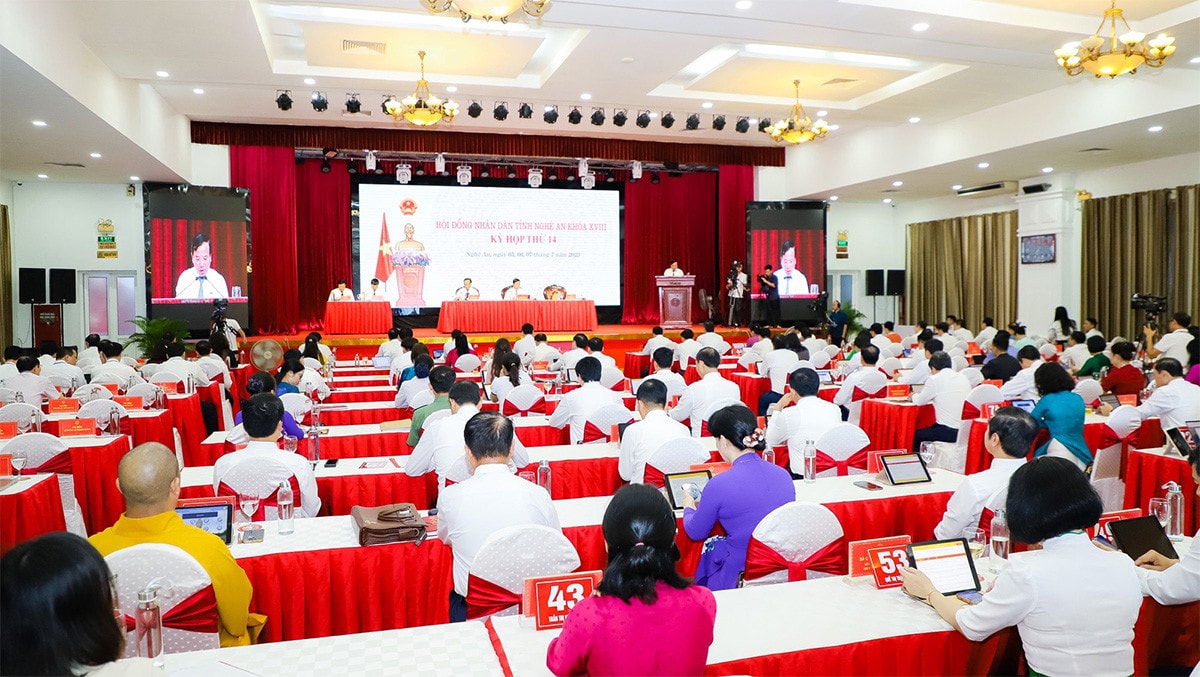 Kỳ họp thứ 14, HĐND tỉnh Nghệ An Khóa XV: Ủy ban MTTQ Việt Nam tỉnh phản ánh nhiều tâm tư của cử tri đến kỳ họp -4