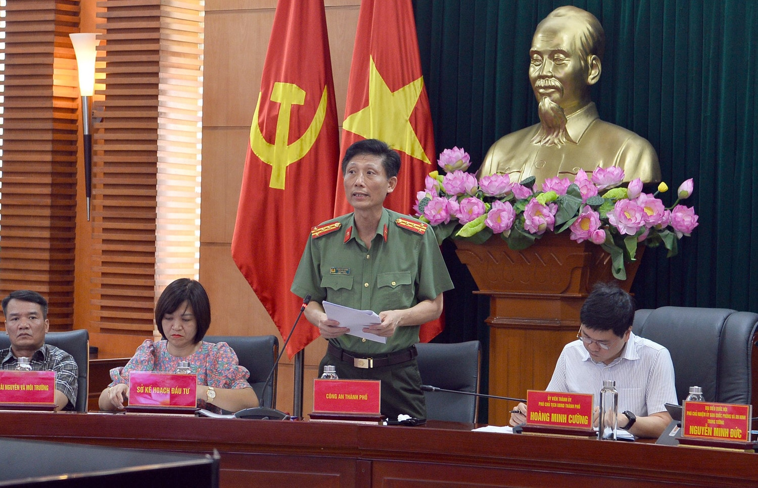 Đoàn giám sát của Ủy ban Quốc phòng và An ninh làm việc với UBND TP. Hải Phòng -0