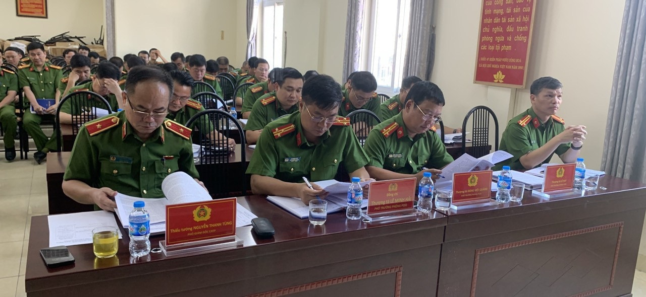 Công an thành phố Hà Nội tổ chức hội nghị sơ kết công tác 6 tháng đầu năm 2023 -0