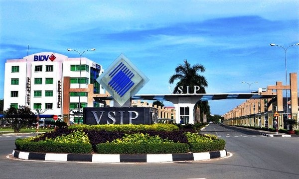 Khu công nghiệp VSIP- một trong những điển hình của quan hệ hợp tác Việt Nam - Singapore. Ảnh Báo Chính phủ