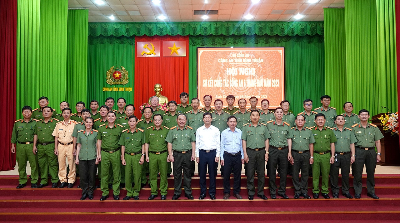 Công an tỉnh Bình Thuận sơ kết công tác Công an 6 tháng đầu năm
