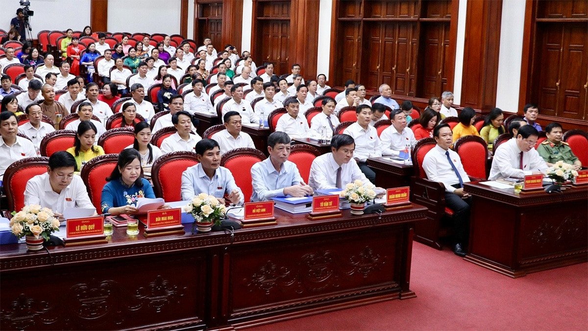 Ninh Bình: Khai mạc Kỳ họp thứ 15, HĐND tỉnh Khoá XV -0