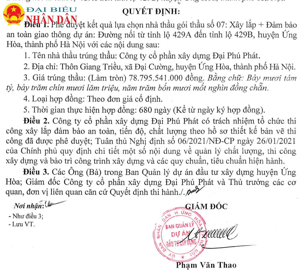 Công ty cổ phần xây dựng Đại Phú Phát thường xuyên trúng các gói thầu đầu tư công -0